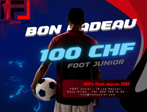 Bon cadeau Foot Junior 100.-